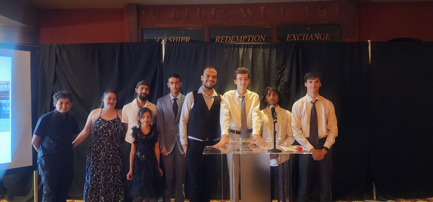 Vanguard STEM Academy graduates at the graduation ceremony